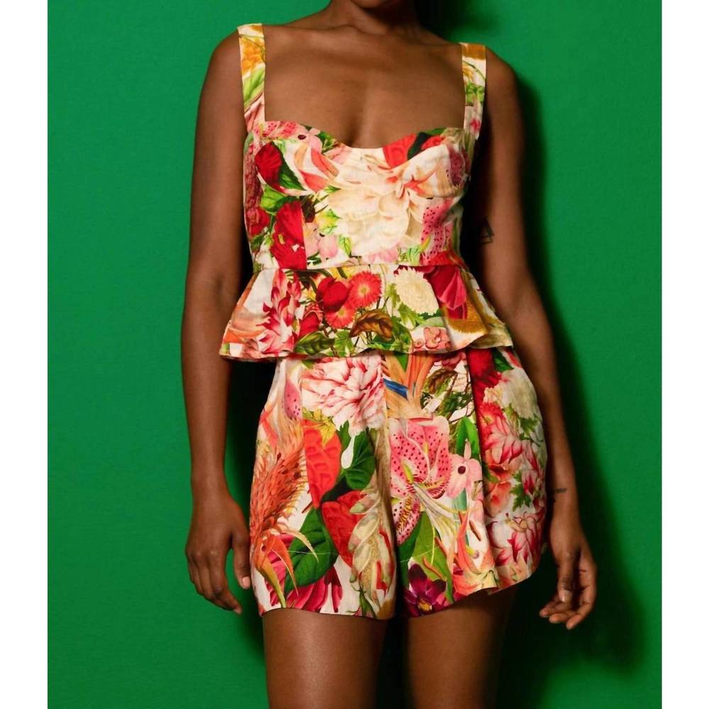 NEW CAROLINA K roma shorts in jardin
